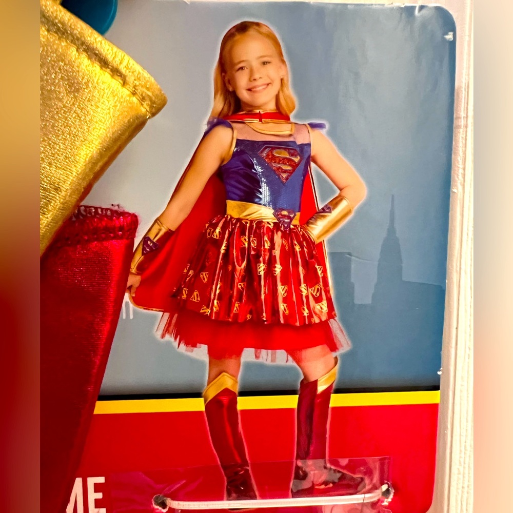 Halloween Costume Kids Supergirl NWT